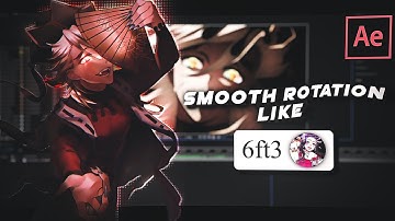 Smooth Rotation + Position Shake Like @6ft3 | After Effects AMV Tutorial