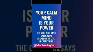 Your Calm Is Your Power — Protect Your Energy, |Heal Your Mind 🌿#spiritualgrowth #innerpeace #love