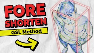 FORESHORTENING made EASY! (full tutorial)