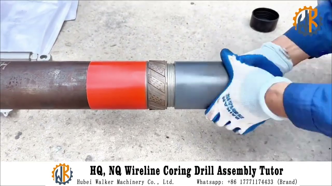 HQ, NQ Wireline Coring Drill Assembly Tutorial.How to Assemble a Complete HQ Wireline Coring Tool