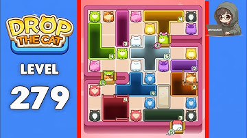 Drop The Cat level 279 solution