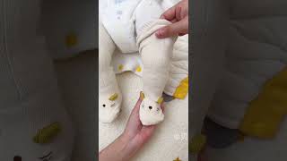 Soft Baby Knee-High Socks for Warm and Cozy Wear#babysleep #safesleep  #babyessentials