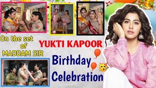 🥳🎊KarishmaSingh (Yukti Kapoor) Birthday celebration with full of Joy #yuktikapoor #kareena #gulki