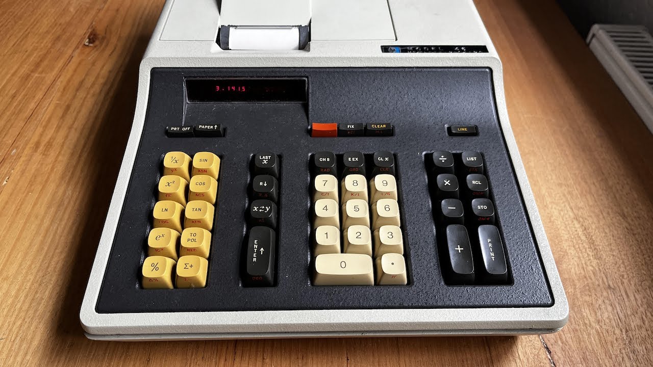 HP 46 Desktop Calculator from 1973 