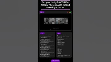 🎨 Flex your design! A CSS Flex Gallery where images expand smoothly on hover. #webdesign