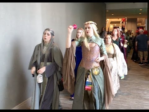 Dragon Con 2019: The Lantern Singing Elves Procession