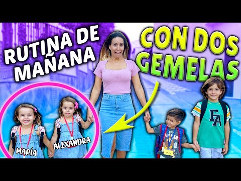 ADOPTAMOS A DOS GEMELAS Y LAS LLEVAMOS AL COLEGIO JUNTO A DYLAN Y A JULEN | Familia Amiguindy