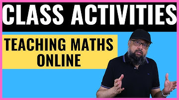 Class Activities While Teaching Math Classes Online [DESMOS Tutorial]