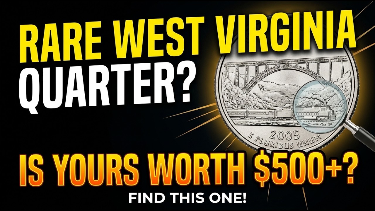 Hidden Treasure Quarter 🔥 2005 WV Coin Errors You Must Check