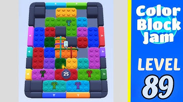 Color Block Jam  Level 89 Walkthrough Solution