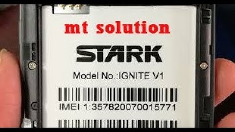 STARK IGNITE V1 FLASH FILE SPD SC7731C 6.0 100%
