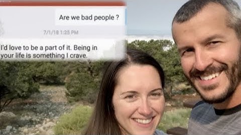 WATTS CASE: Texts between Chris Watts & mistress Nichol Kessinger P.S. A LOT of texts are missing!