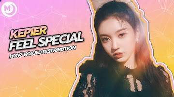 (How Would) KEP1ER (케플러)- "FEEL SPECIAL" (TWICE) Line Distribution (color coded)//Moonlight