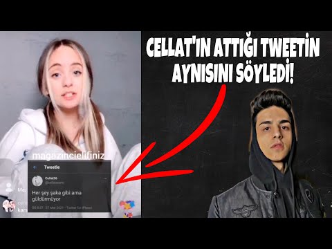 Cemre Solmaz Cellat36’yı taklit etti! (Korbane, cellat36’ın attığı tweetin aynısını söyledi!)