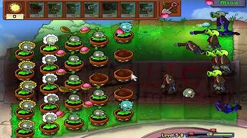 ZomPlants vs ZomBotany Pak - #30 - Plants vs Zombies Gameplay