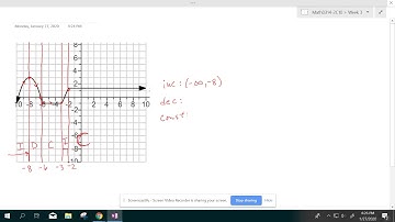 How to Find the Intervals of Increasing, Decreasing and Constant