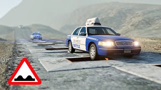 BeamNG Drive - Suspension & Stress Testing The Ford Crown Victoria