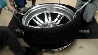 MOUNTING A 30" WHEEL AND TIRE BY NEED 4 SPEED MOTORSPORTS