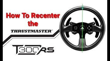 How to Recenter the Thrustmaster T300 Wheelbase