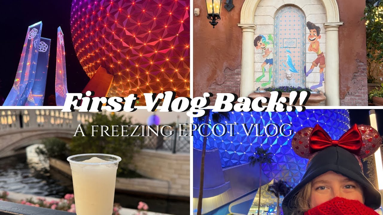WE’RE BACK! FIRST VIDEO IN 6 YEARS | Freezing EPCOT VLOG!