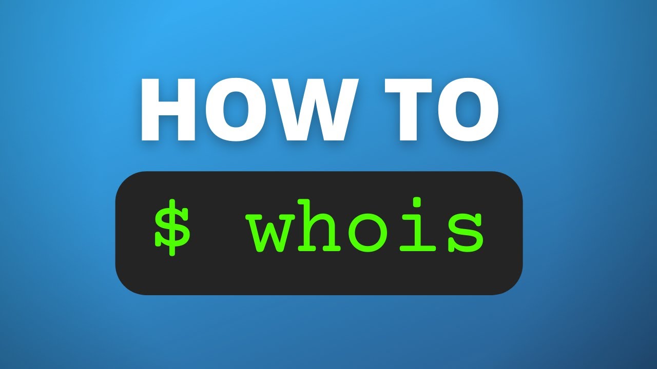 Whois Website Hosting Company Info & IP Whois