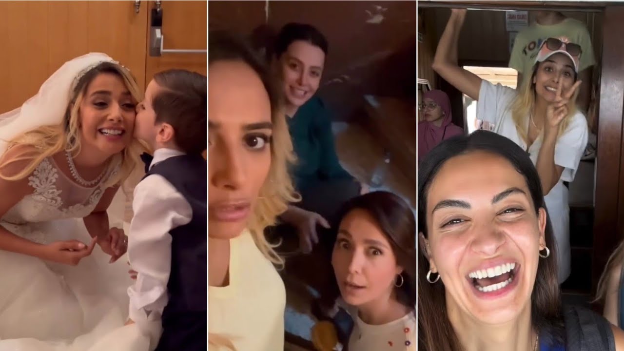 شاهدوا انسجام ابطال مسلسل سلمى في الكواليس