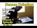 INVESTING $500 INTO MY SCREENPRINTING BUSINESS. Side Money: Ep 5 season 1