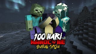 100 Hari Minecraft Hardcore Tapi Snow Desert Only