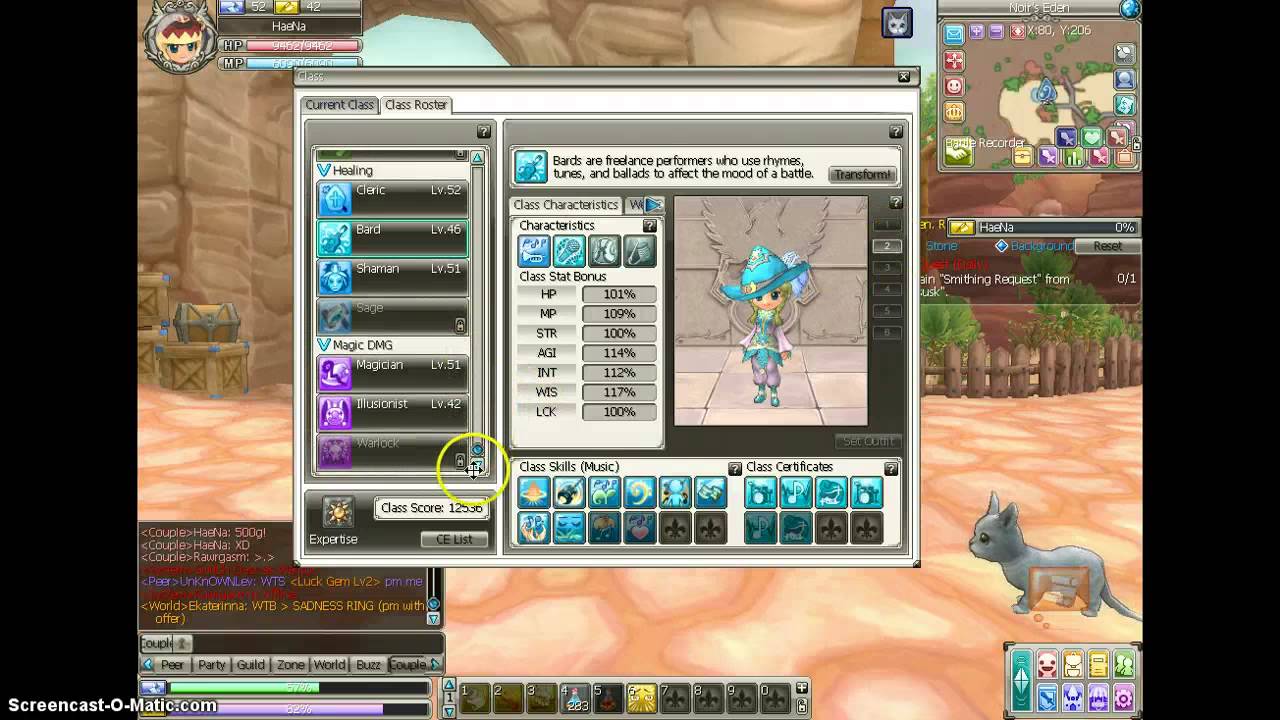 Eden Eternal Unlocked Classes