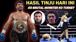 Hasil Tinju Dunia HARI INI !! KO Kejam Monster KO Turkey Penghancur Beterbiev \u0026 Bivol 
