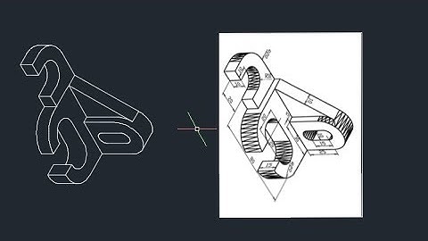Autocad Isometric Drawing #18