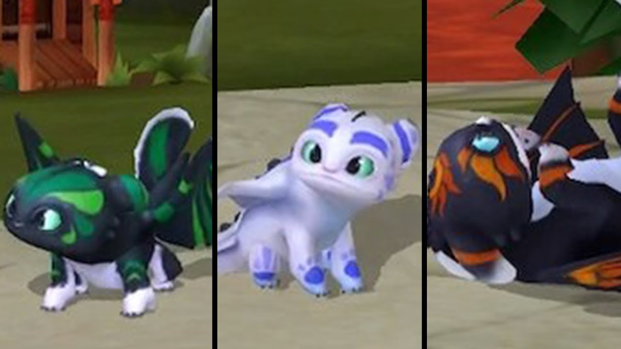 Night Lights New Costumes? Here's All 3 Dragons Rise of Berk YouTube