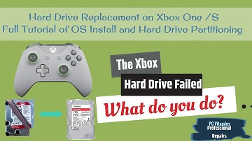 Replacing a Faulty Xbox One S or X  Hard Drive