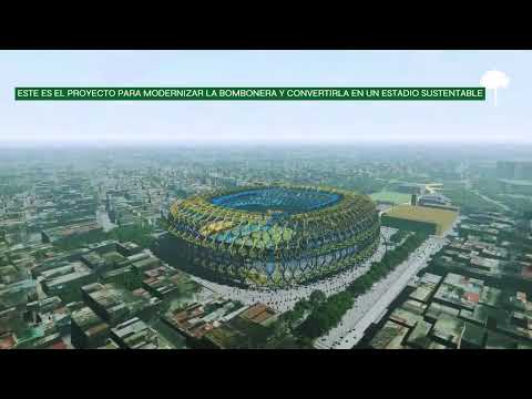 Así será el nuevo estadio de  La Bombonera #club #bocajuniors #sustentabilidad