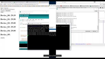 Part3 : Arduino รับ/ส่งข้้อมูลเซนเซอร์พร้อมๆกัน 5 ตัว ผ่านระบบ cloud