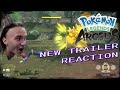 REACTING TO THE NEW POKEMON LEGENDS: ARCEUS GAMEPLAY TRAILER