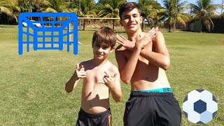 Desafio Do Travessão Com Meu Primo