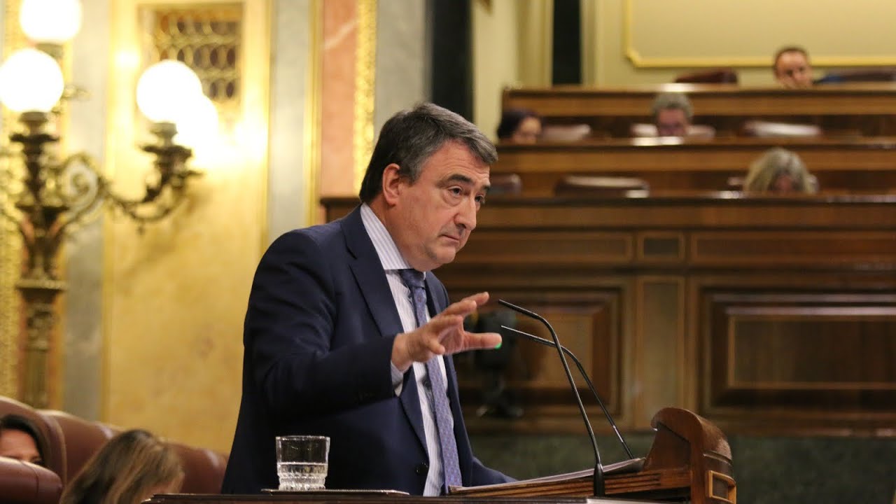 Intervención completa de Aitor Esteban en la moción de censura de Vox con Tamames de candidato