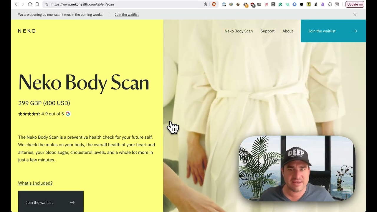 I did a futuristic medical scan | Build in public E132