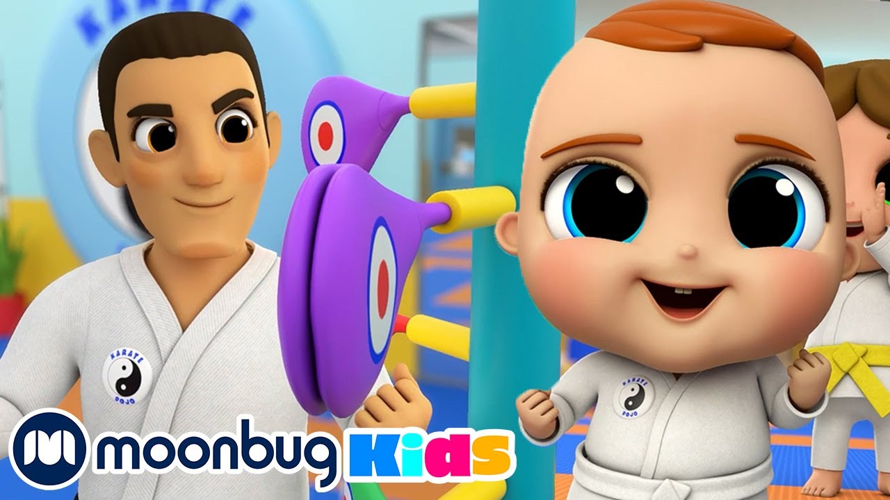 ⁣Karate Song | @LittleAngel | Kids Cartoons | MOONBUG KIDS