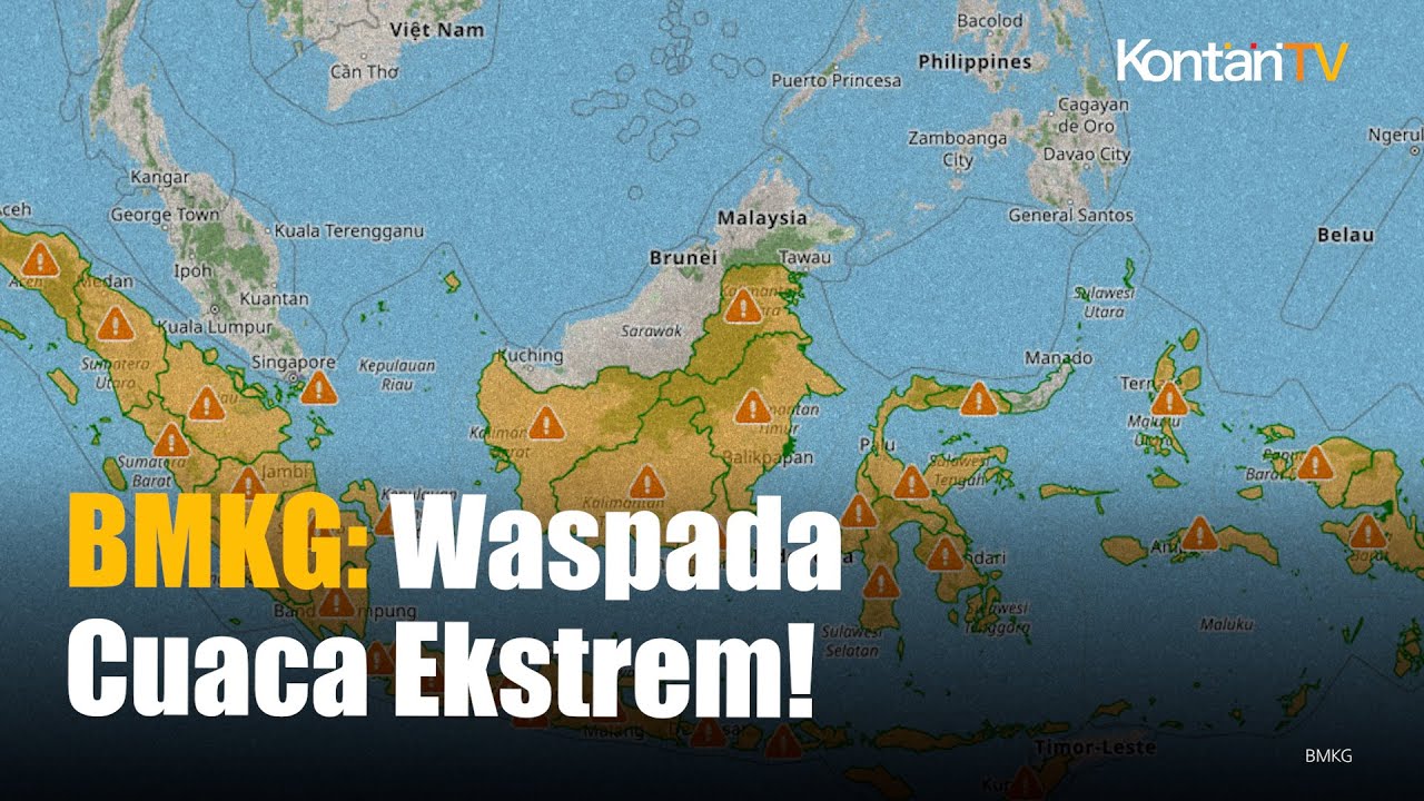 BMKG Minta Masyarakat Waspada Cuaca Ekstrem Sepekan ke Depan!