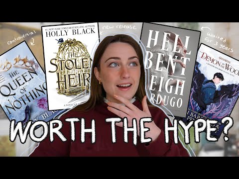 i read 4 hyped new books to tell you if they are worth it *no spoilers* thumbnail