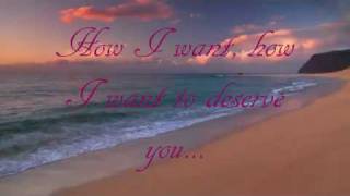 Bette Midler-To Deserve You (original with lyrics)