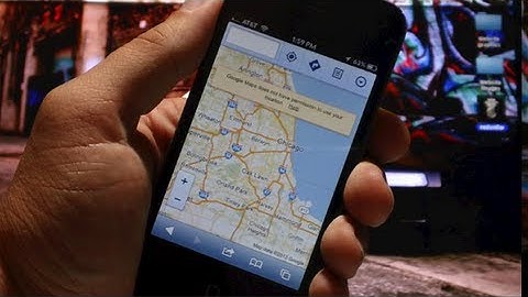 How To Get Google Maps On iOS 6 For iPhone, iPod Touch & iPad