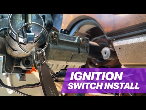 How To Install an Ignition Switch on an Old Ford | 88 Ranger