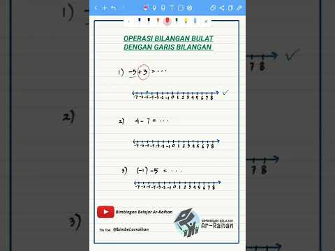 Video: Apa itu bilangan bulat dan bilangan rasional Bagaimana titik-titik digambarkan pada bidang koordinat?