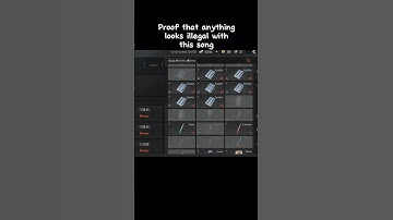 Proof that anything looks illegal with this song 🗿