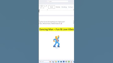 How to Type 🕺 Man Dancing Emoji Using Unicode! (1F57A)