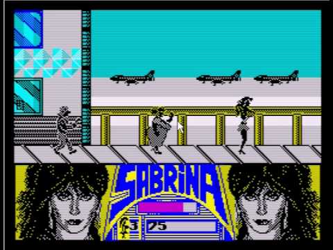 Sabrina, il videogioco per Spectrum dedicato a Sabrina Salerno