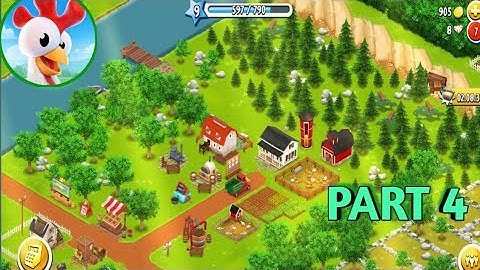 Hay Day - Gameplay Walkthrough Part 4 || New Level 9 || Tutorial (Android,iOS)